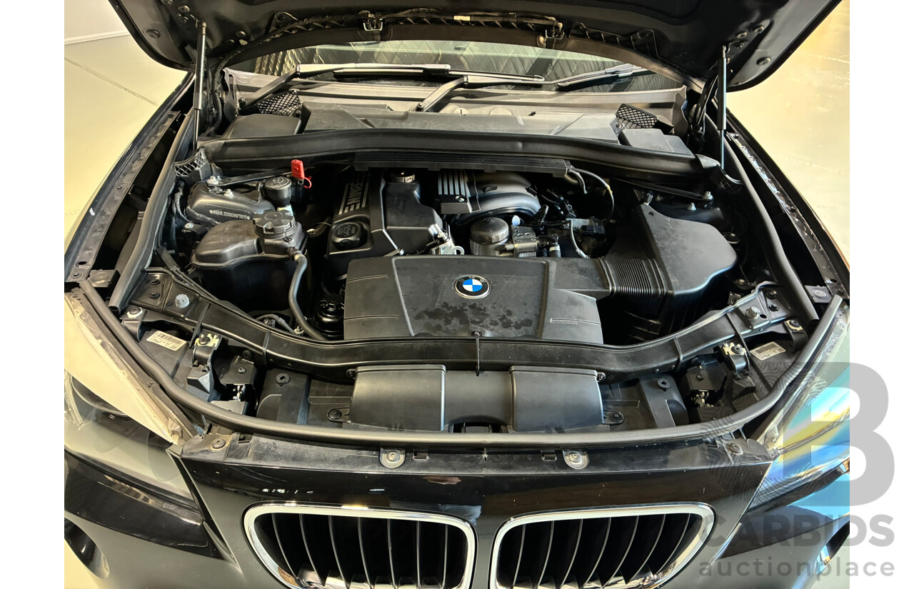 07/2010 BMW X1 sDrive 18i E84 4d Wagon Black 2.0L