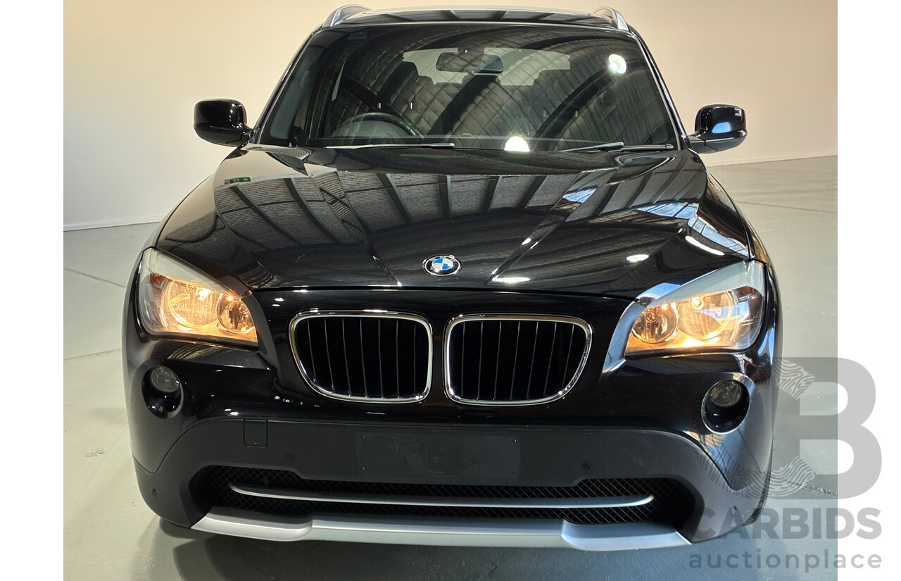 07/2010 BMW X1 sDrive 18i E84 4d Wagon Black 2.0L