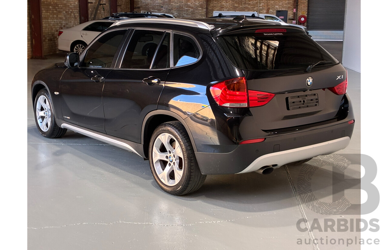 07/2010 BMW X1 sDrive 18i E84 4d Wagon Black 2.0L