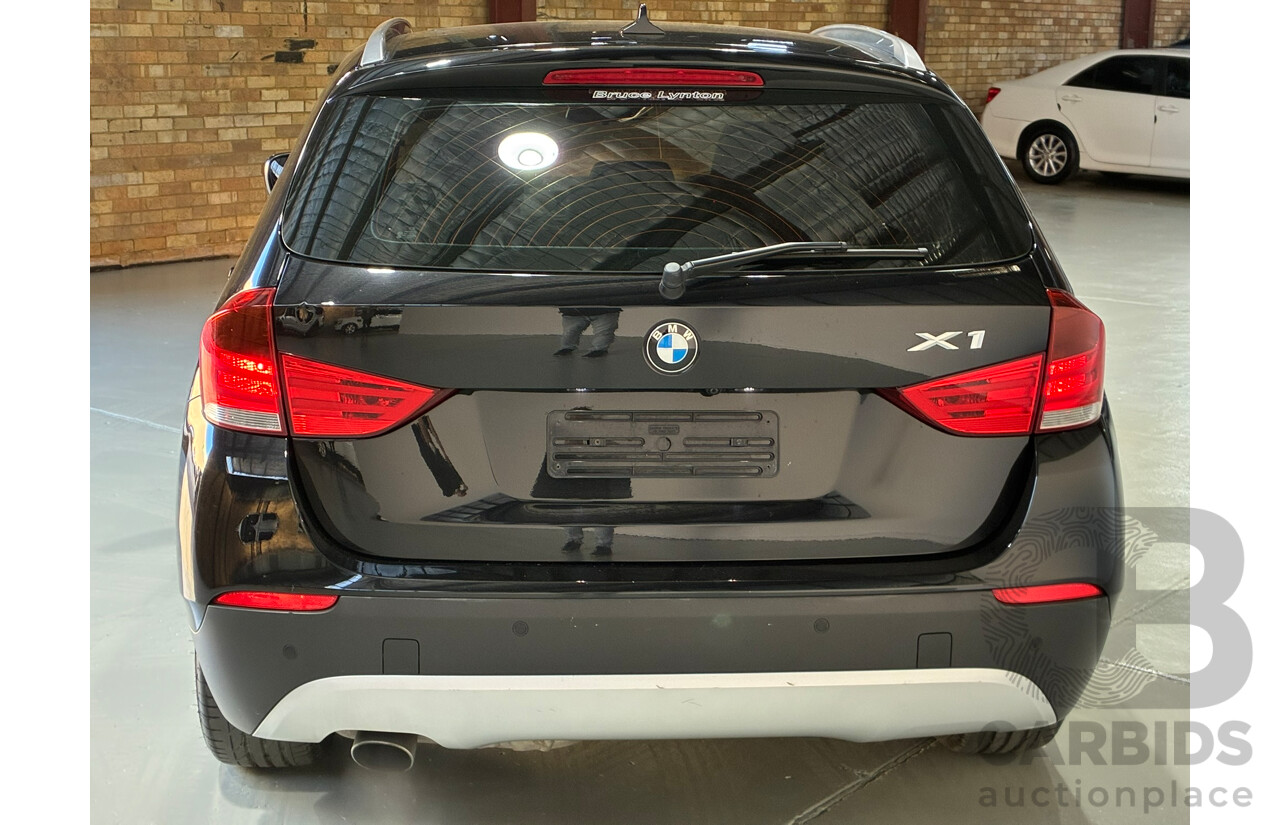 07/2010 BMW X1 sDrive 18i E84 4d Wagon Black 2.0L