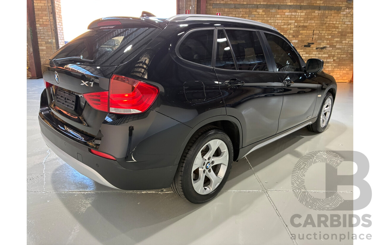 07/2010 BMW X1 sDrive 18i E84 4d Wagon Black 2.0L