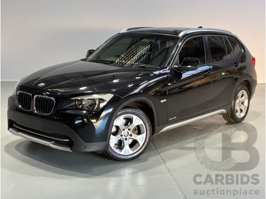 07/2010 BMW X1 sDrive 18i E84 4d Wagon Black 2.0L
