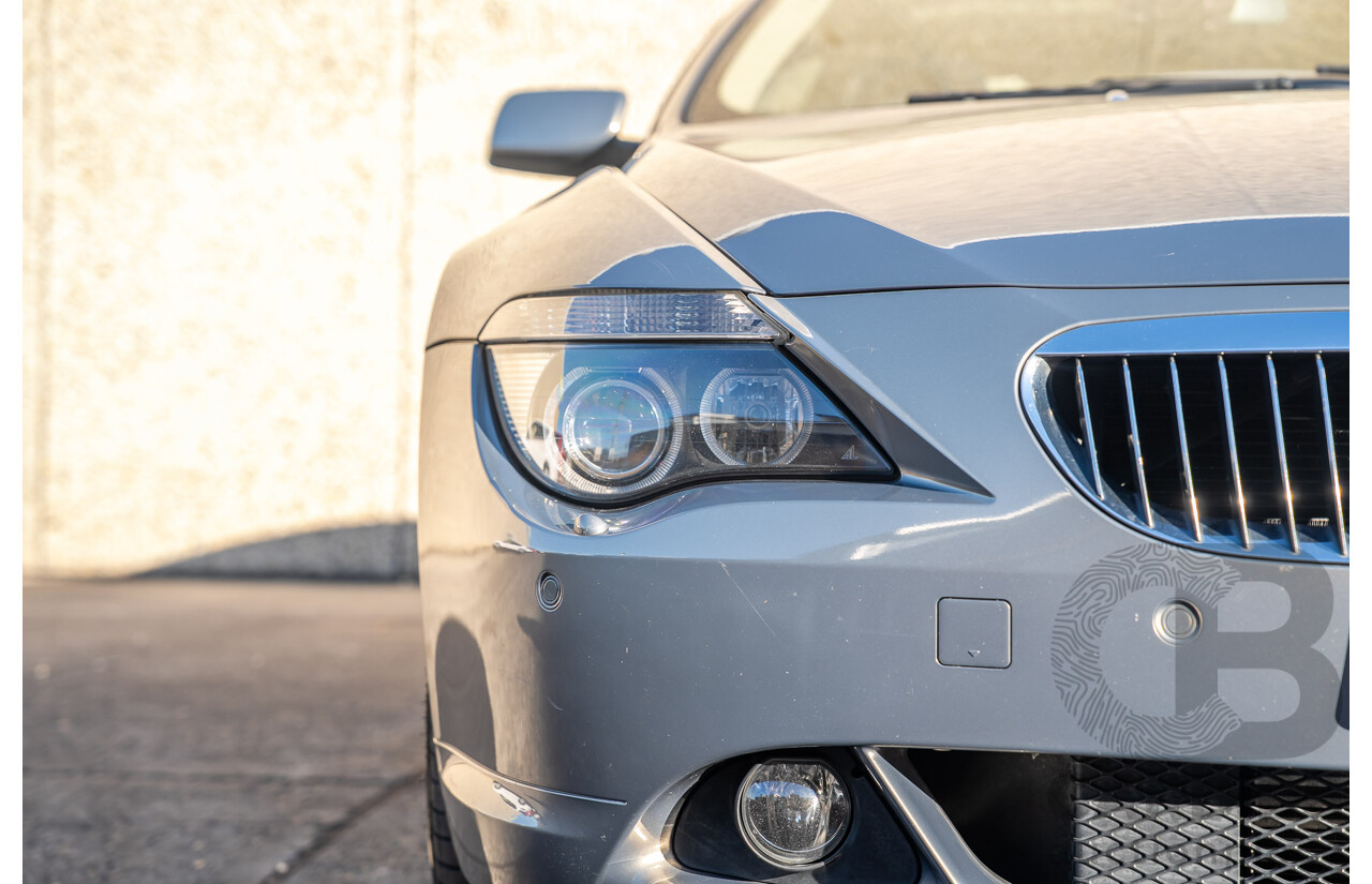 01/2007 BMW 650Ci (RWD) E63 2d Coupe Silver 4.8L