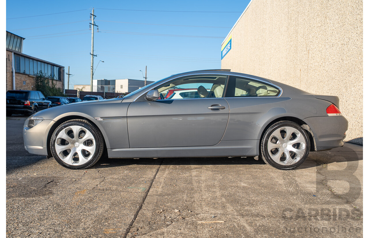 01/2007 BMW 650Ci (RWD) E63 2d Coupe Silver 4.8L