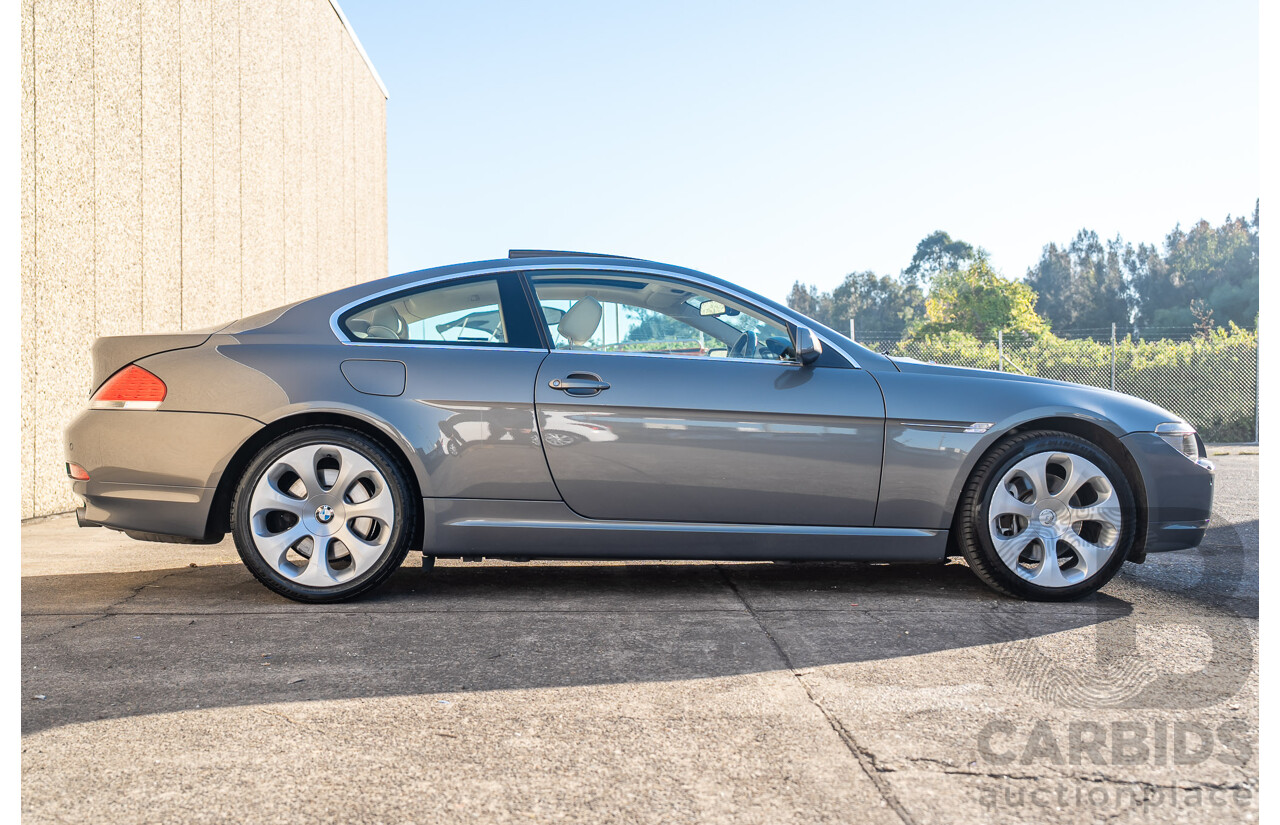 01/2007 BMW 650Ci (RWD) E63 2d Coupe Silver 4.8L