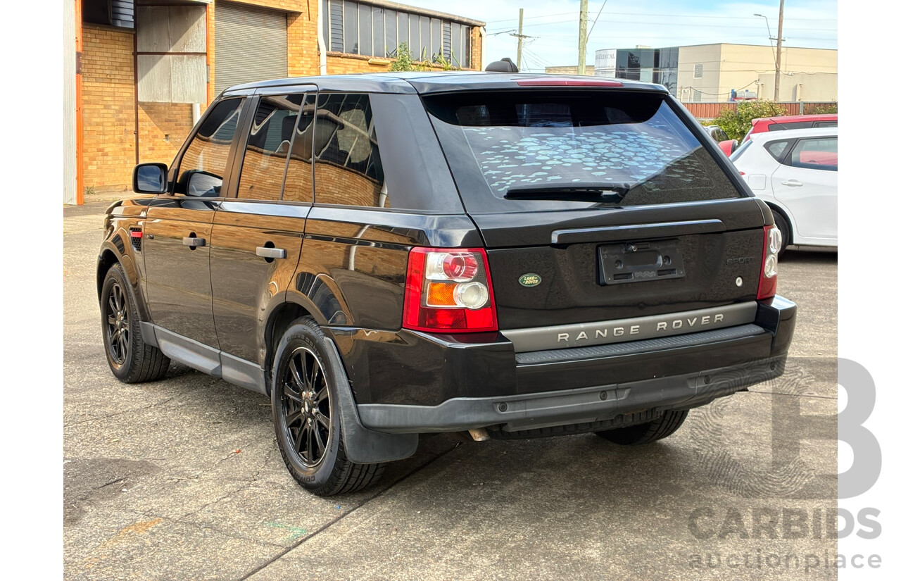 02/2007 Range Rover Sport 2.7 TdV6 (4WD) MY07 4d Wagon Black Twin-turbo Diesel 2.7L