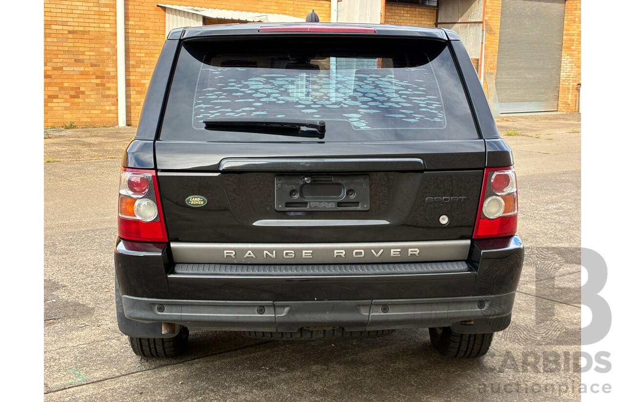 02/2007 Range Rover Sport 2.7 TdV6 (4WD) MY07 4d Wagon Black Twin-turbo Diesel 2.7L