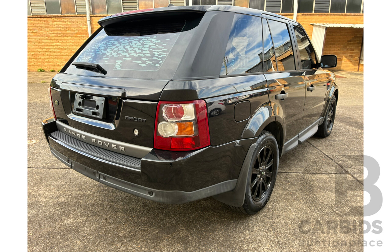 02/2007 Range Rover Sport 2.7 TdV6 (4WD) MY07 4d Wagon Black Twin-turbo Diesel 2.7L