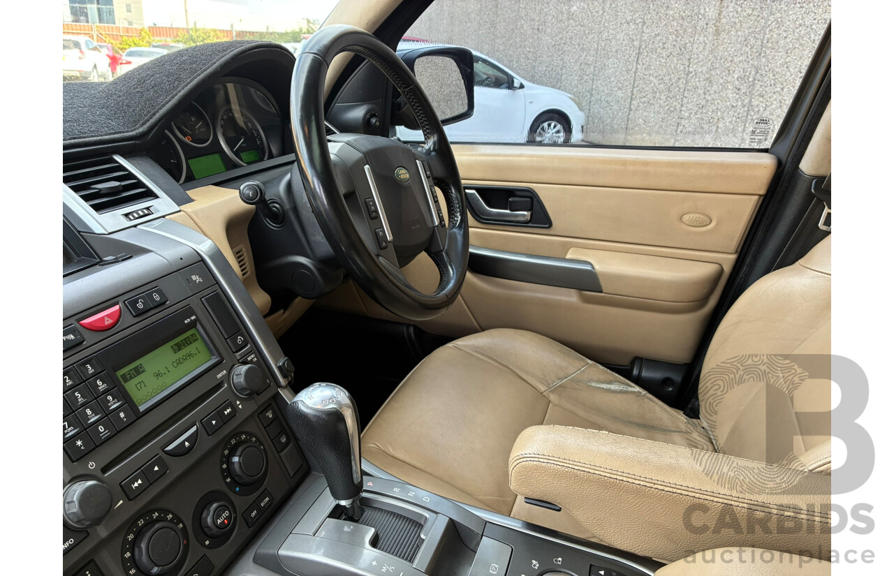 02/2007 Range Rover Sport 2.7 TdV6 (4WD) MY07 4d Wagon Black Twin-turbo Diesel 2.7L