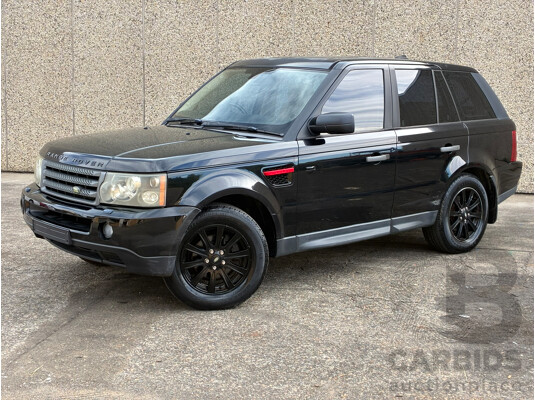 02/2007 Range Rover Sport 2.7 TdV6 (4WD) MY07 4d Wagon Black Twin-turbo Diesel 2.7L