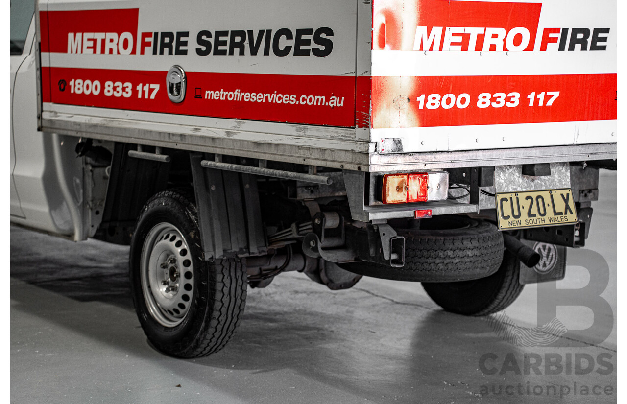 01/2013 Volkswagen Amarok TSI300 2H MY12.5 C/Chas White Turbo 2.0L