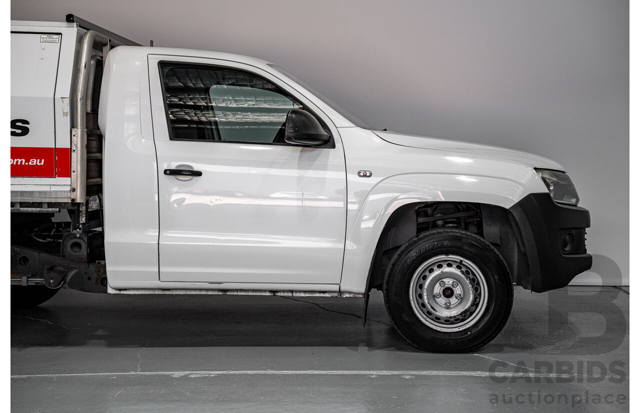 01/2013 Volkswagen Amarok TSI300 2H MY12.5 C/Chas White Turbo 2.0L