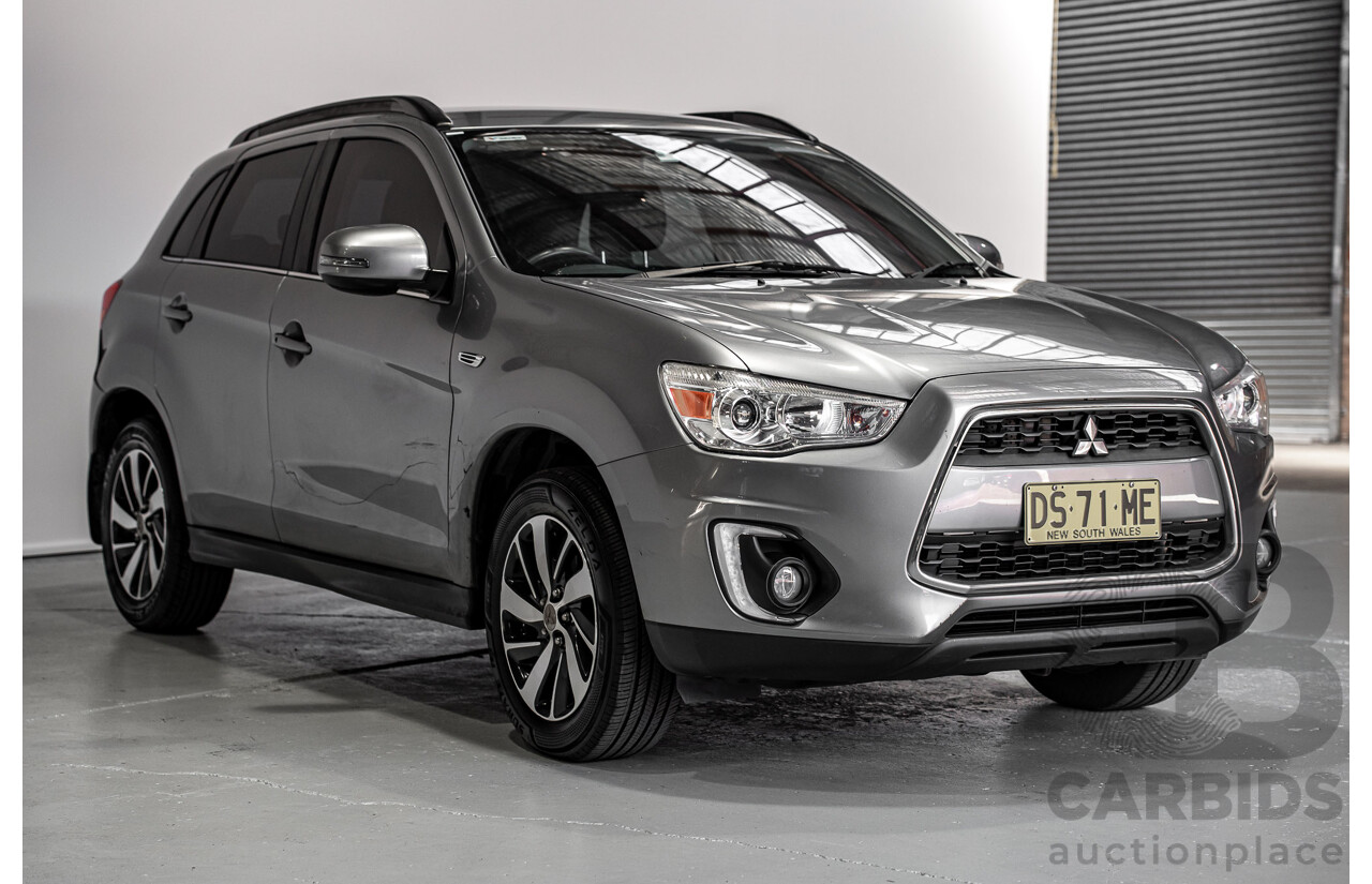 07/2014 Mitsubishi ASX XB MY14 4d Wagon Grey 2.0L
