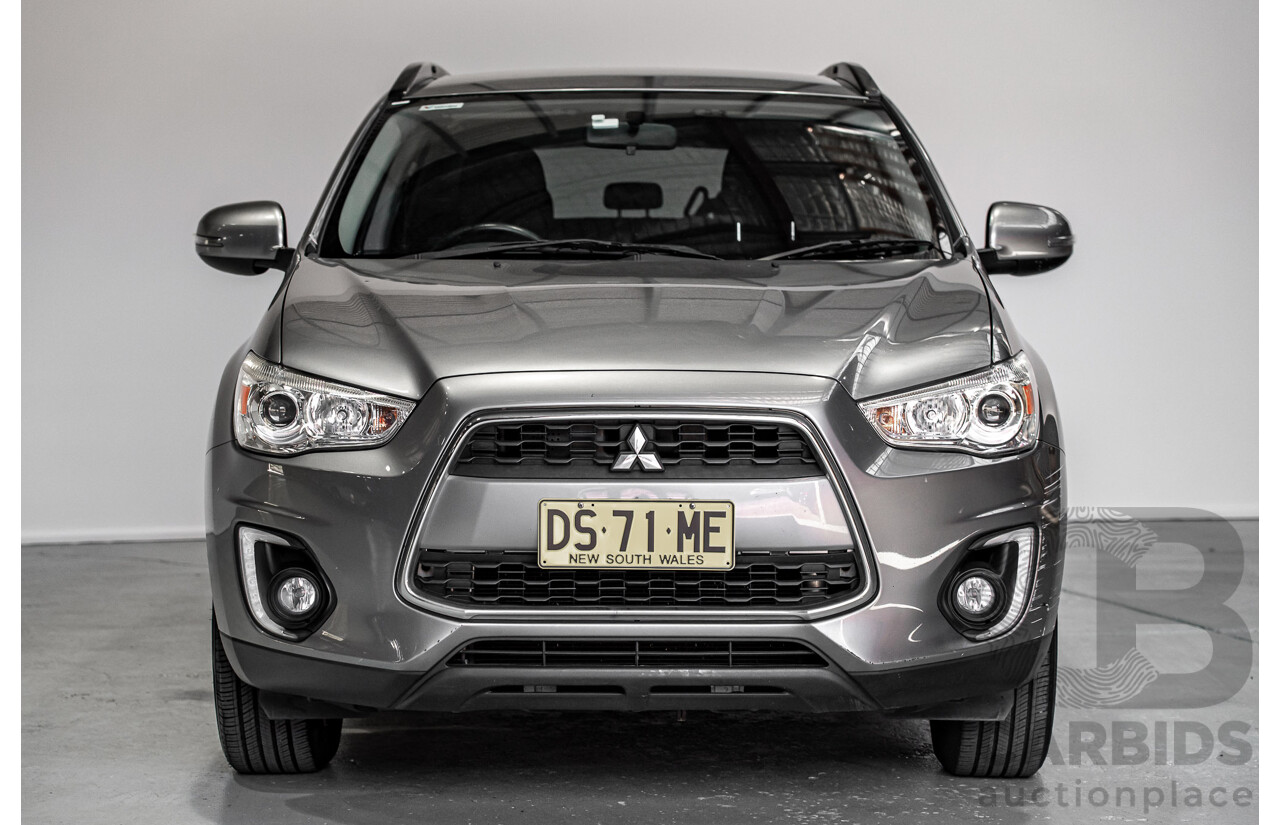 07/2014 Mitsubishi ASX XB MY14 4d Wagon Grey 2.0L