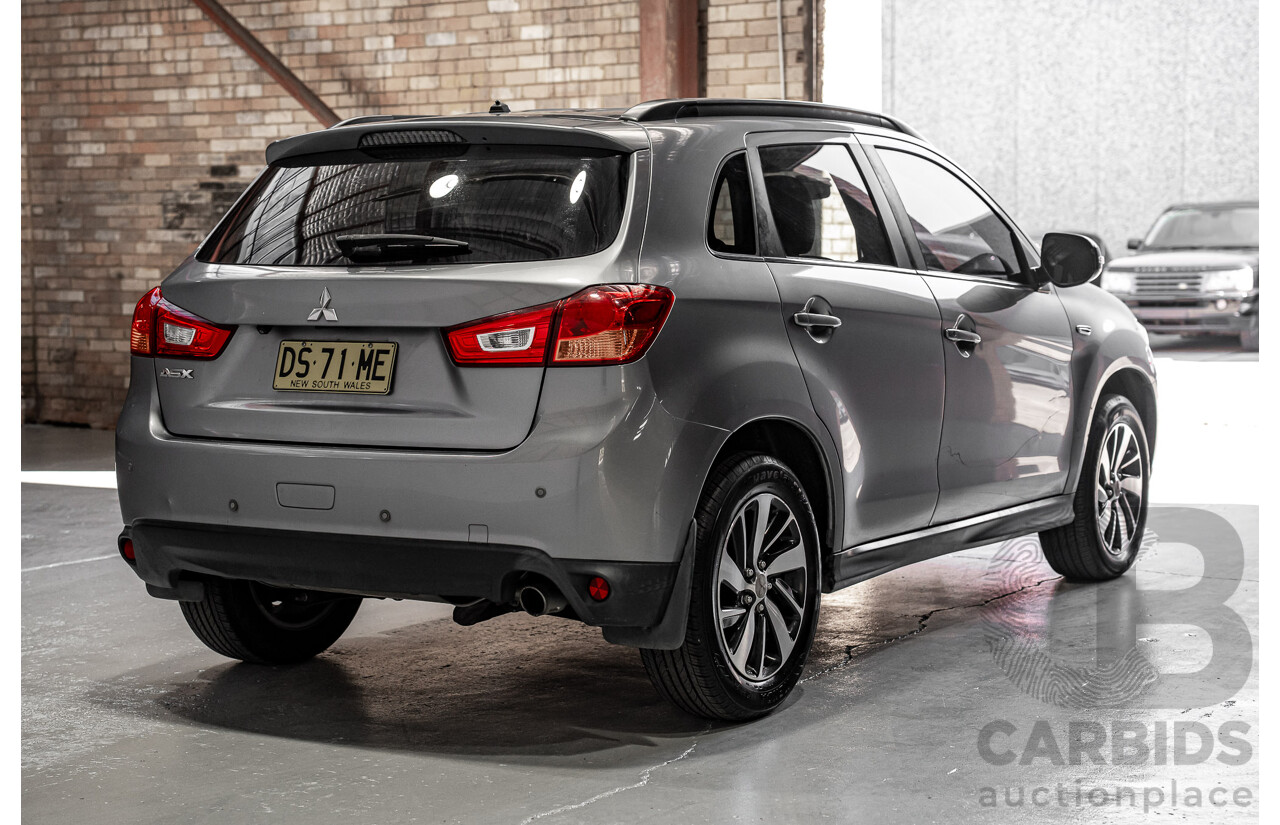 07/2014 Mitsubishi ASX XB MY14 4d Wagon Grey 2.0L