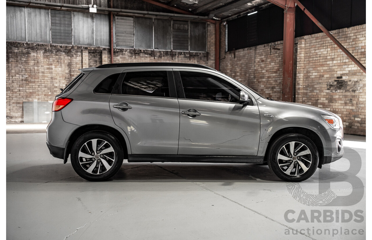 07/2014 Mitsubishi ASX XB MY14 4d Wagon Grey 2.0L