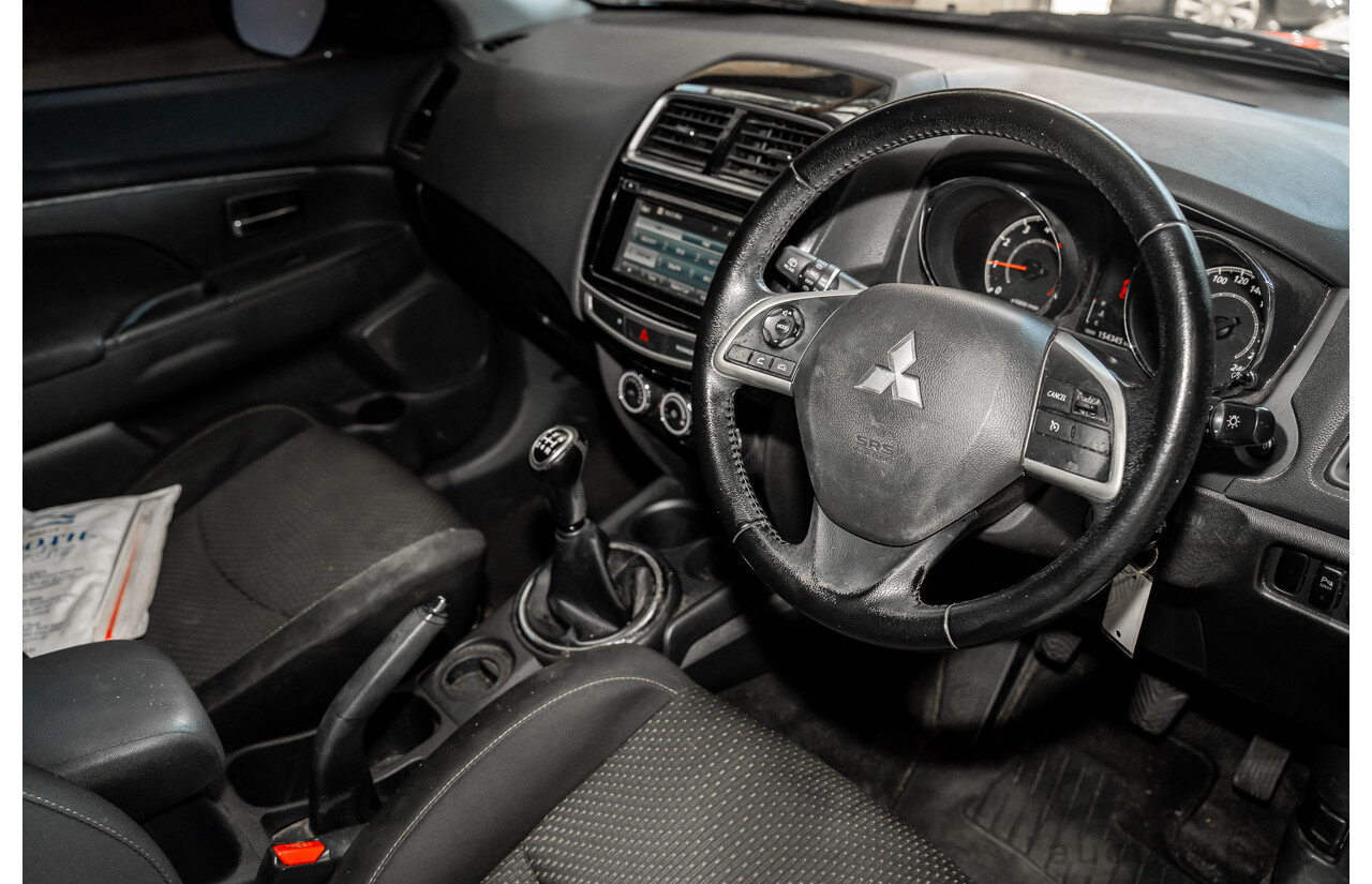 07/2014 Mitsubishi ASX XB MY14 4d Wagon Grey 2.0L
