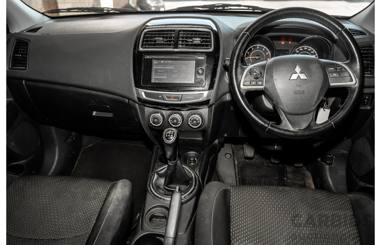 07/2014 Mitsubishi ASX XB MY14 4d Wagon Grey 2.0L