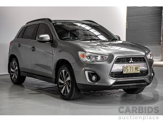 07/2014 Mitsubishi ASX XB MY14 4d Wagon Grey 2.0L