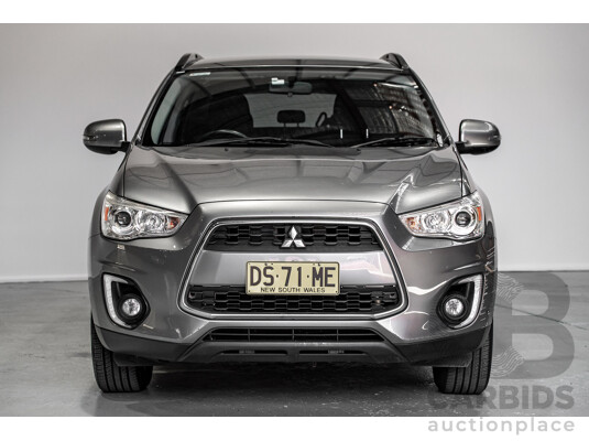 07/2014 Mitsubishi ASX XB MY14 4d Wagon Grey 2.0L