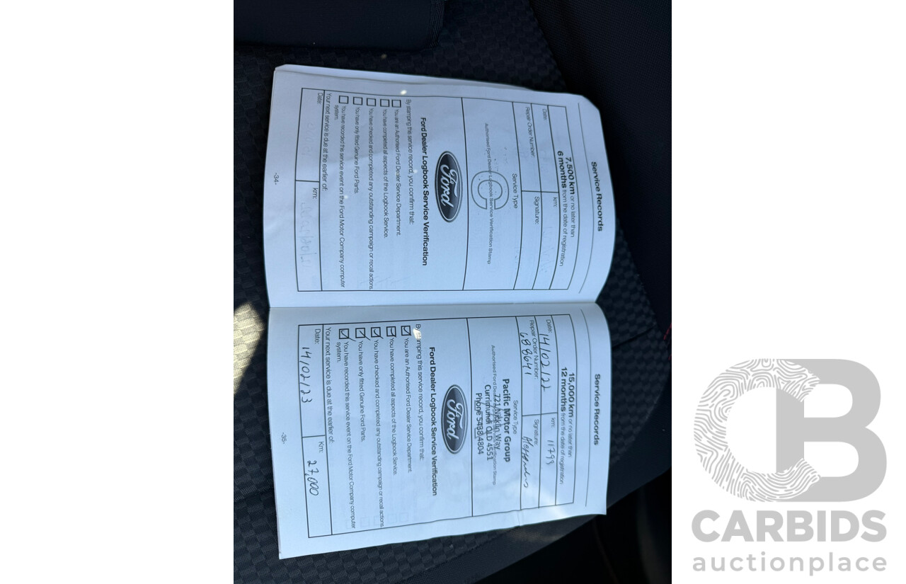03/2021 Ford Puma ST-Line MY21.25 5d Hatchback Red Turbo 1.0L