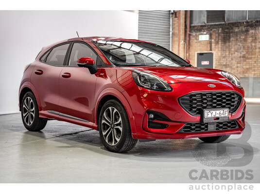 03/2021 Ford Puma ST-Line MY21.25 5d Hatchback Red Turbo 1.0L