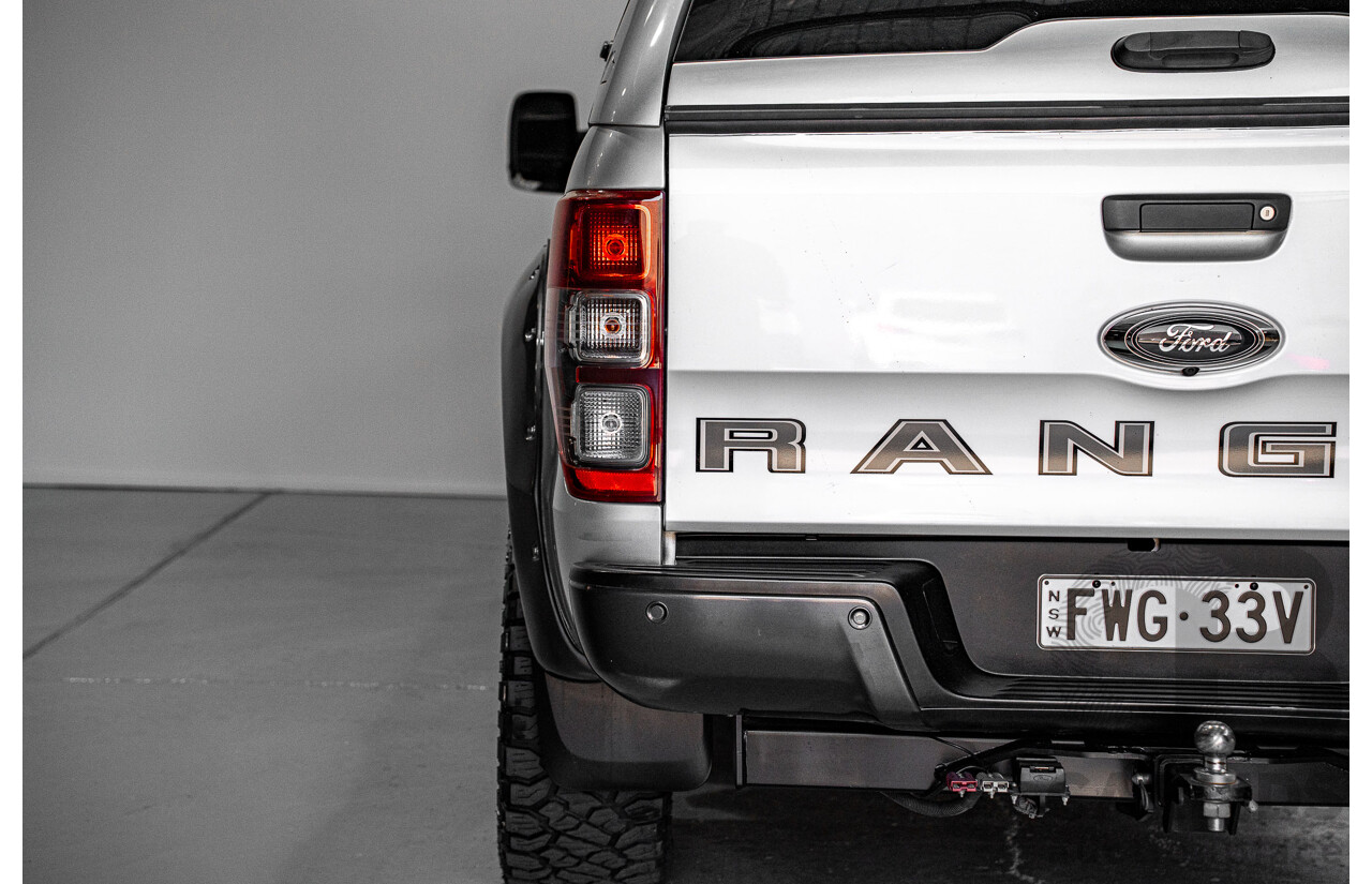 12/2018 Ford Ranger Wildtrak 2.0 (4x4) PX MKIII MY19 Double Cab P/Up Silver 2.0L