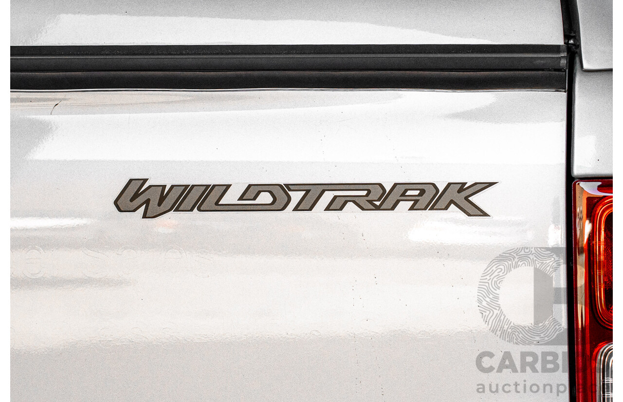 12/2018 Ford Ranger Wildtrak 2.0 (4x4) PX MKIII MY19 Double Cab P/Up Silver 2.0L