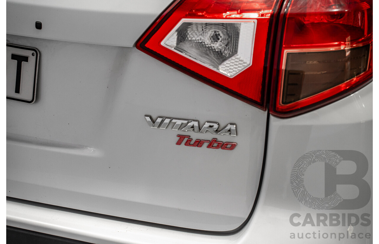 10/2018 Suzuki Vitara S Turbo 4d Wagon White Turbo 1.4L