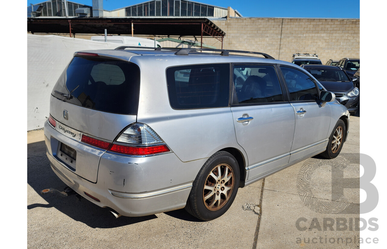 07/2006 Honda Odyssey Luxury 20 4d Wagon Silver 2.4L