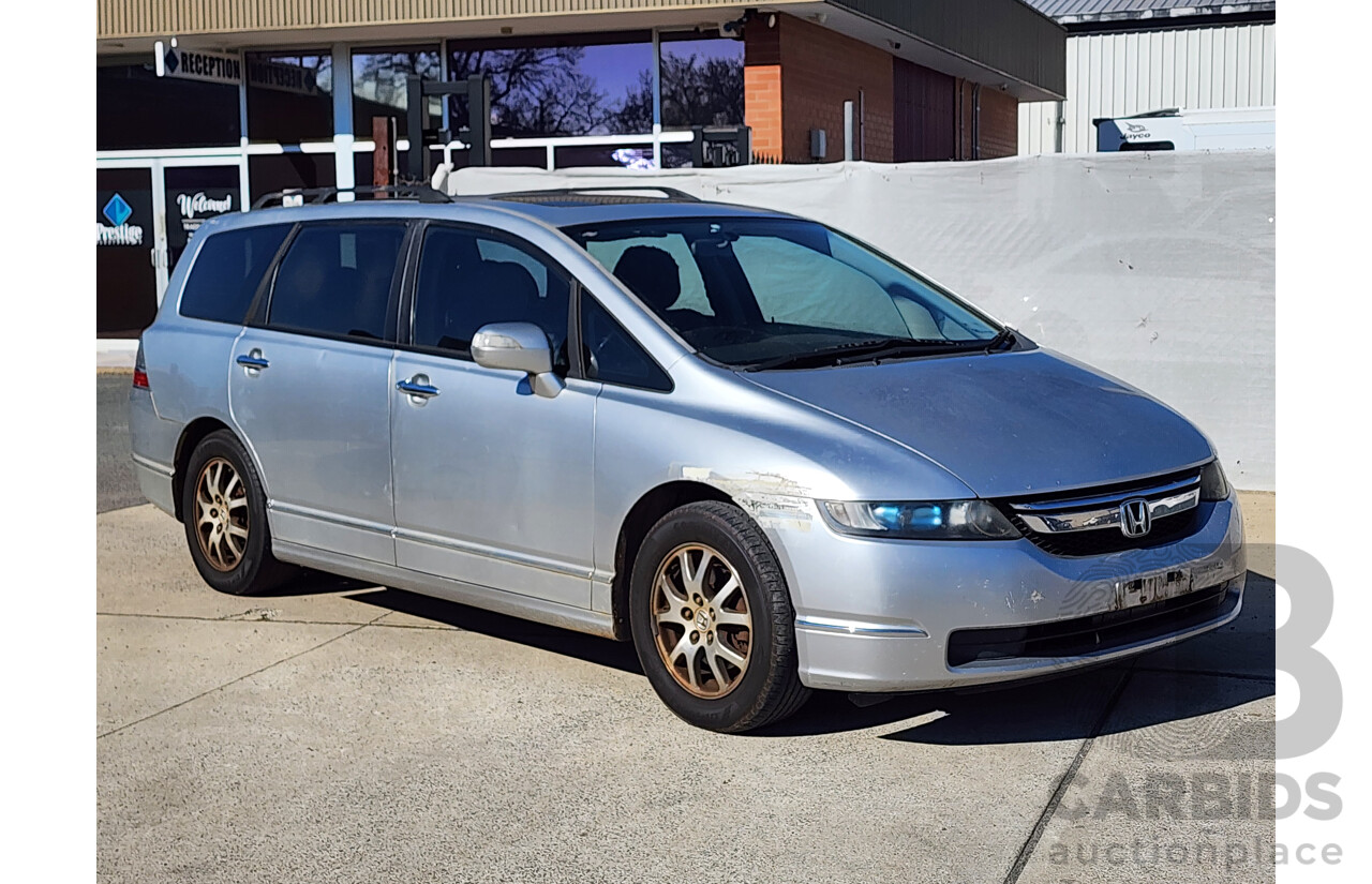 07/2006 Honda Odyssey Luxury 20 4d Wagon Silver 2.4L