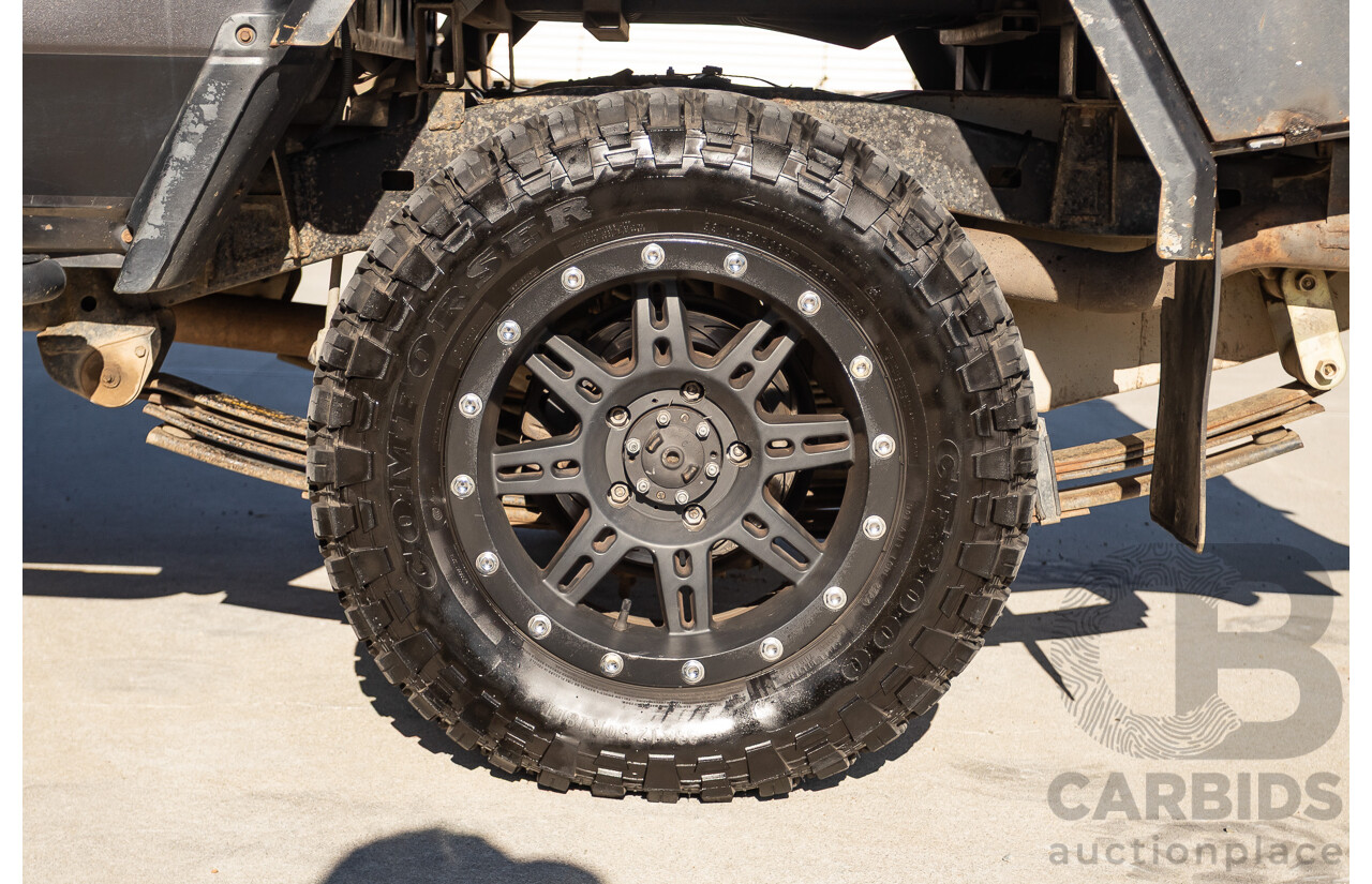 01/2014 Toyota Landcruiser Workmate (4x4) VDJ79R MY12 Update Double C/Chas Magnetic Grey Turbo Diesel 4.5L
