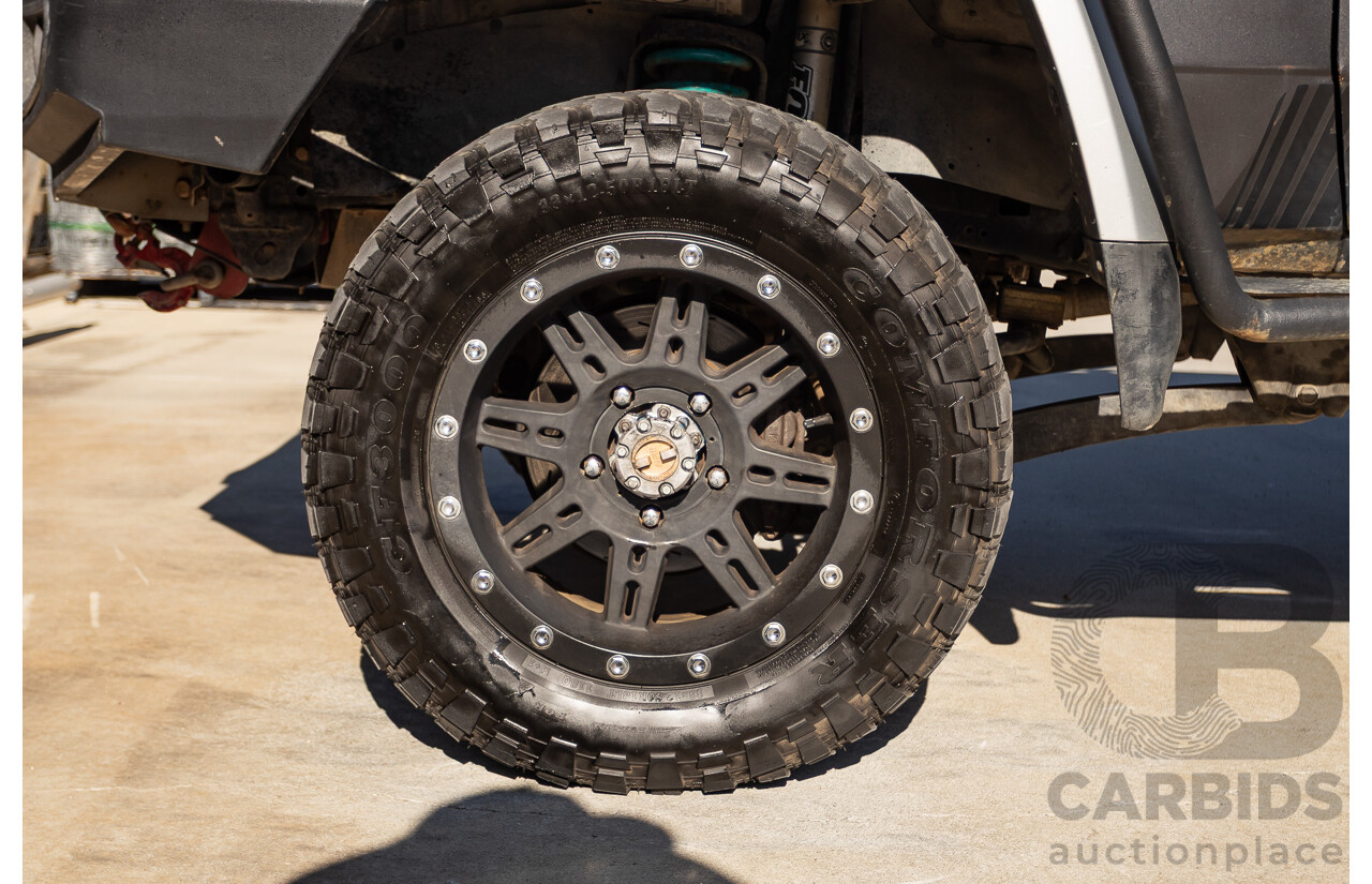01/2014 Toyota Landcruiser Workmate (4x4) VDJ79R MY12 Update Double C/Chas Magnetic Grey Turbo Diesel 4.5L