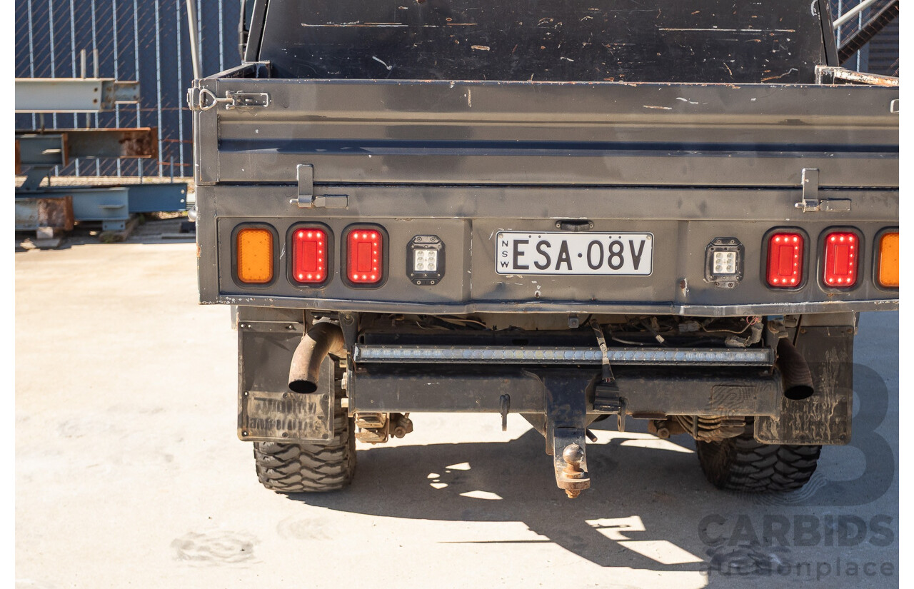 01/2014 Toyota Landcruiser Workmate (4x4) VDJ79R MY12 Update Double C/Chas Magnetic Grey Turbo Diesel 4.5L