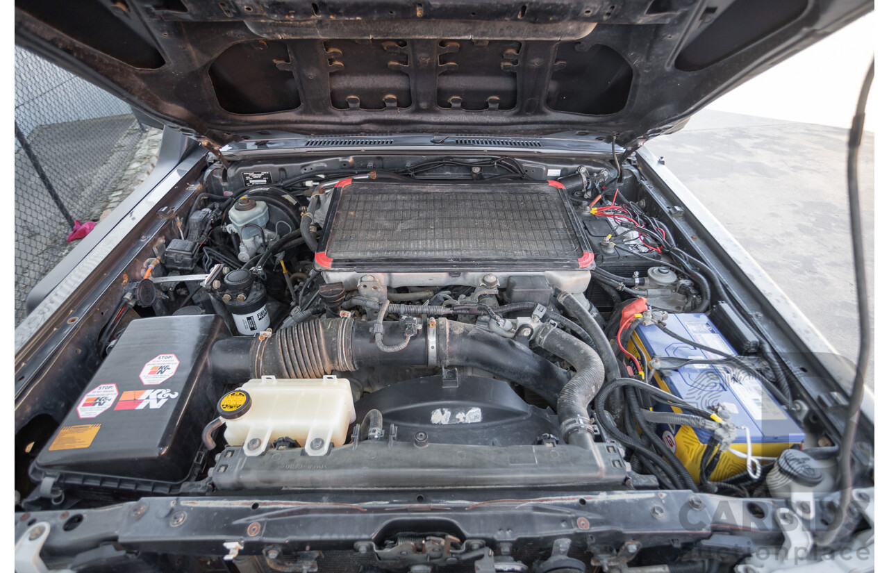 01/2014 Toyota Landcruiser Workmate (4x4) VDJ79R MY12 Update Double C/Chas Magnetic Grey Turbo Diesel 4.5L