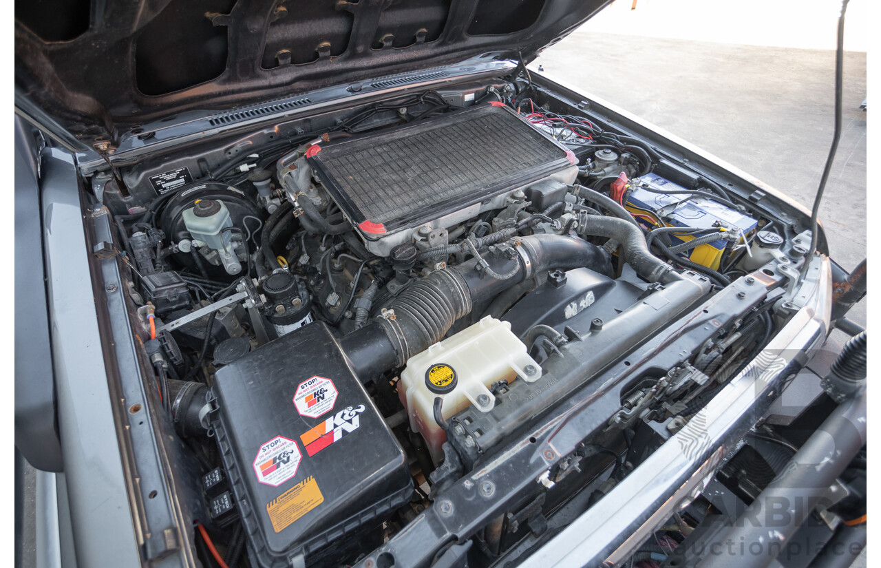 01/2014 Toyota Landcruiser Workmate (4x4) VDJ79R MY12 Update Double C/Chas Magnetic Grey Turbo Diesel 4.5L