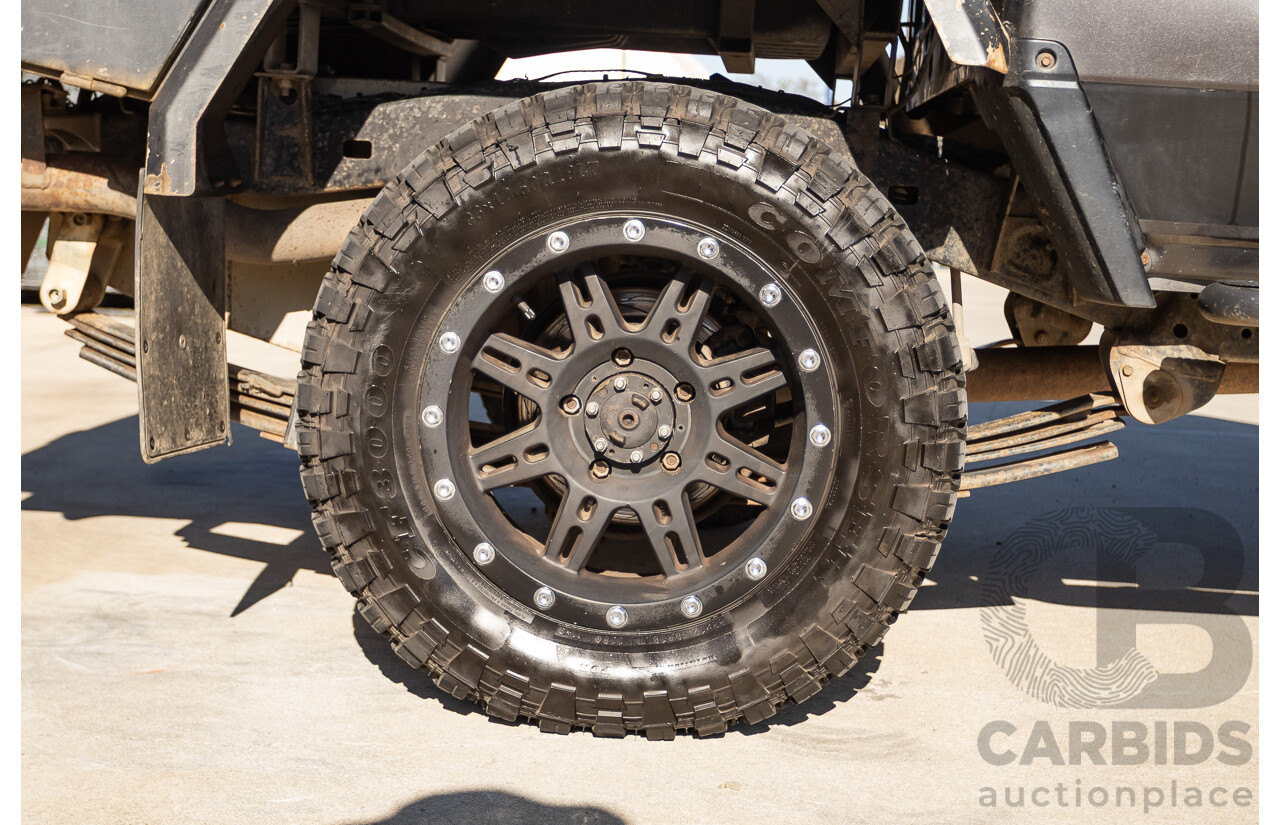 01/2014 Toyota Landcruiser Workmate (4x4) VDJ79R MY12 Update Double C/Chas Magnetic Grey Turbo Diesel 4.5L