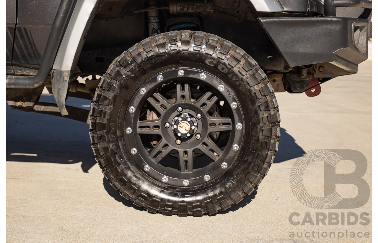 01/2014 Toyota Landcruiser Workmate (4x4) VDJ79R MY12 Update Double C/Chas Magnetic Grey Turbo Diesel 4.5L