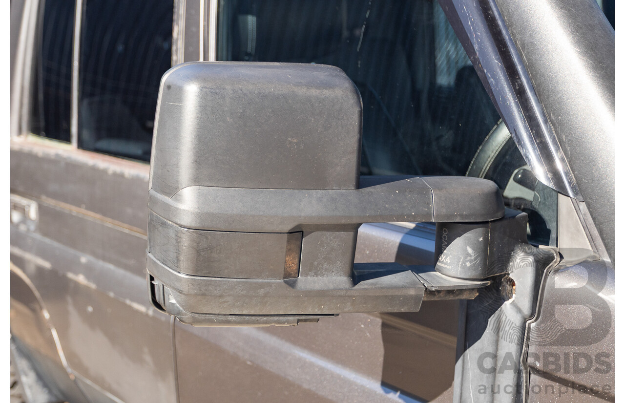 01/2014 Toyota Landcruiser Workmate (4x4) VDJ79R MY12 Update Double C/Chas Magnetic Grey Turbo Diesel 4.5L