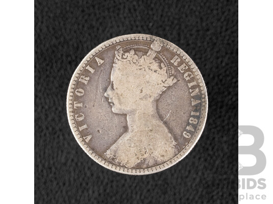Great Britain 1849 QV Silver Florin, First Portrait Godless Type .925
