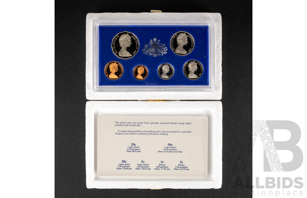 Australian RAM 1980 Six Proof Coin Set