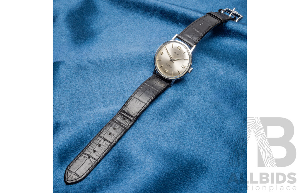 Vintage Swiss Velos Watch 17 Jewel Mechanical Hand Wind