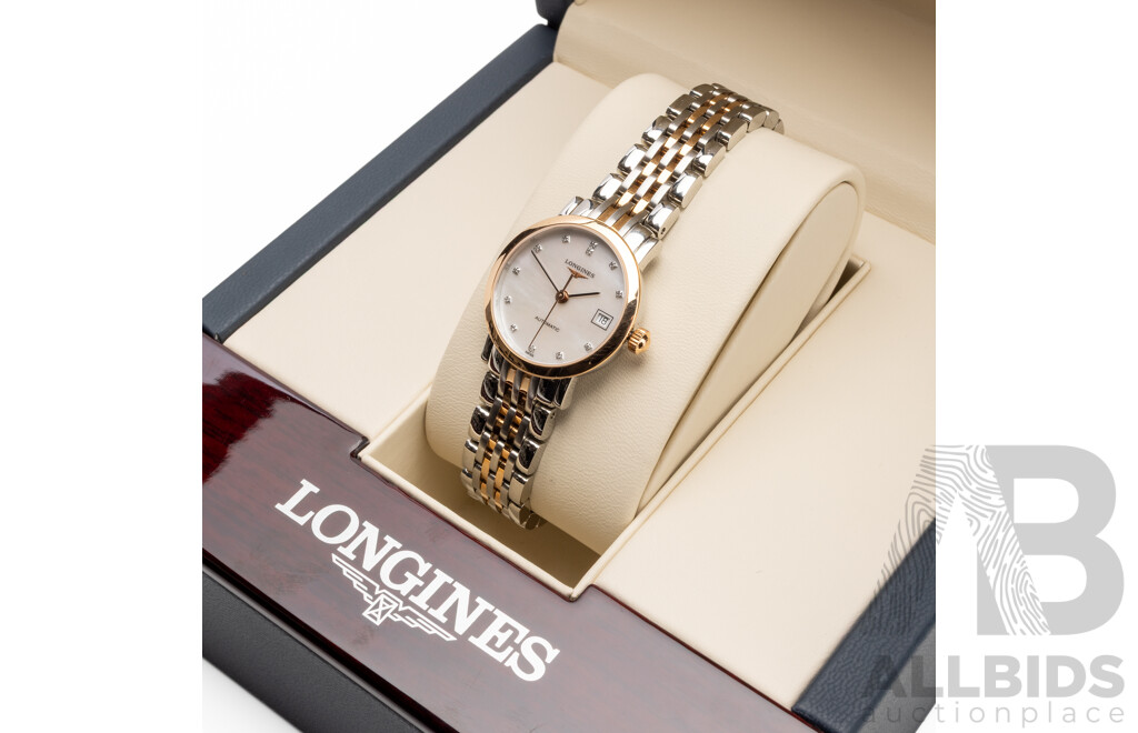 Longines Elegant Automatic Women's 25.5mm Watch - L4.309.5.87.7