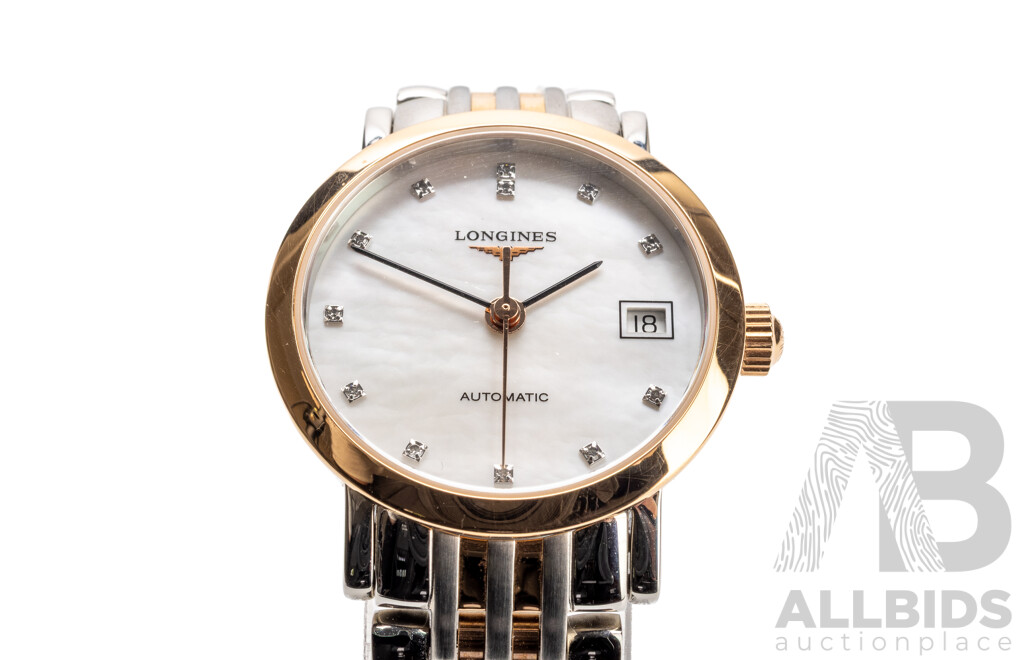 Longines Elegant Automatic Women's 25.5mm Watch - L4.309.5.87.7