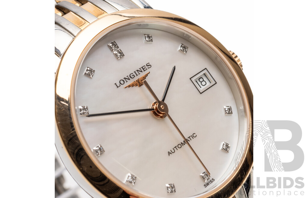 Longines Elegant Automatic Women's 25.5mm Watch - L4.309.5.87.7