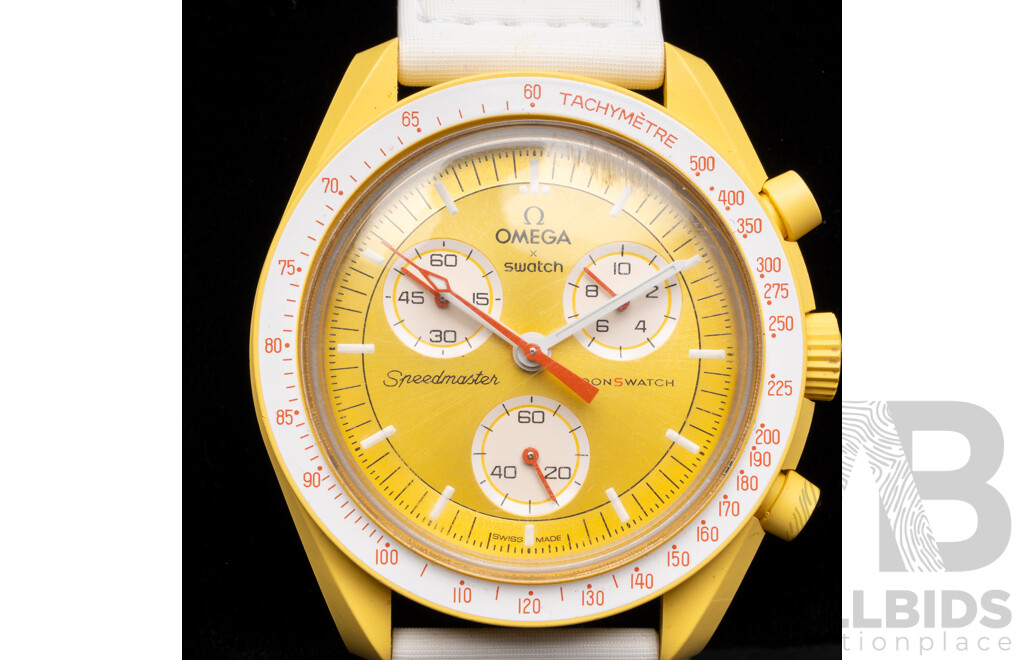 Omega X Swatch Speedmaster Swiss - Mission to the Sun