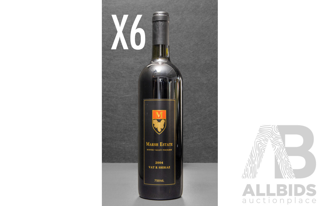 Half Dozen Marsh Estate Vat R Shiraz Vintage 2004