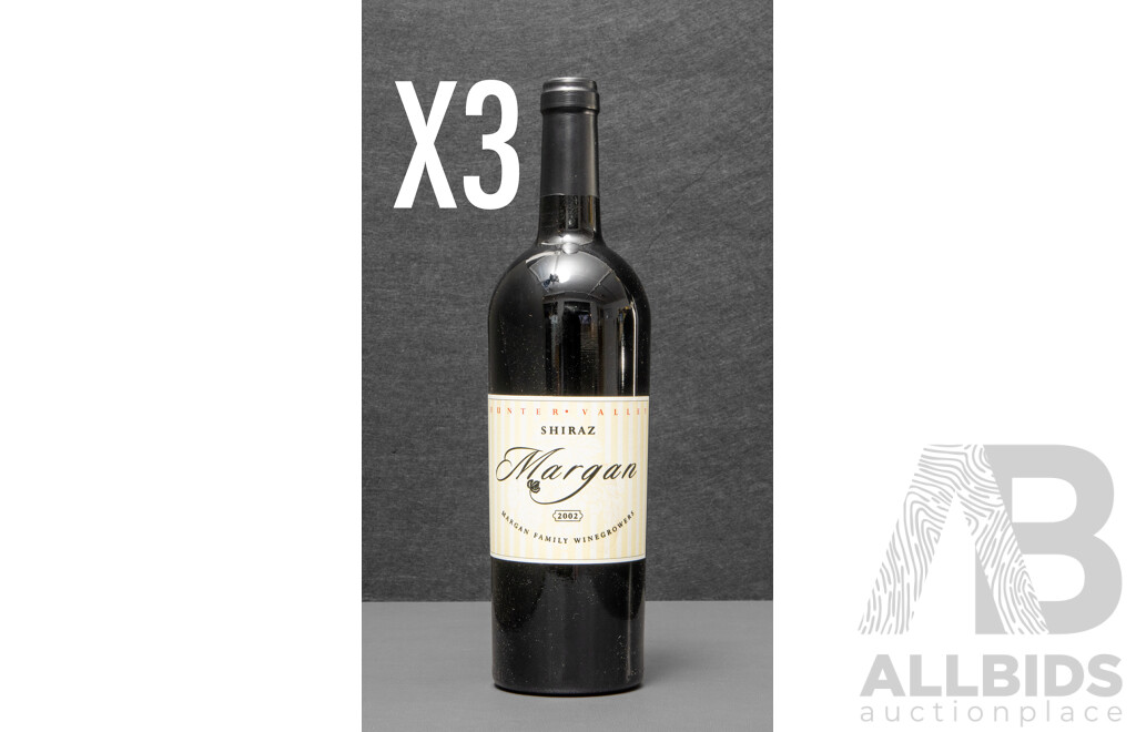 Collection of Three Margan Shiraz Vintage 2003