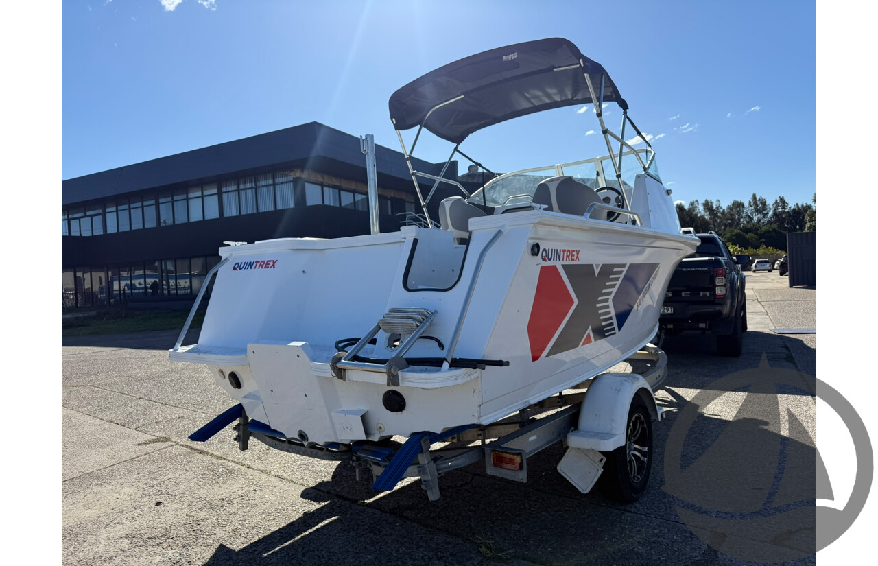 NO RESERVE - 2021 Quintrex 540 Ocean Spirit