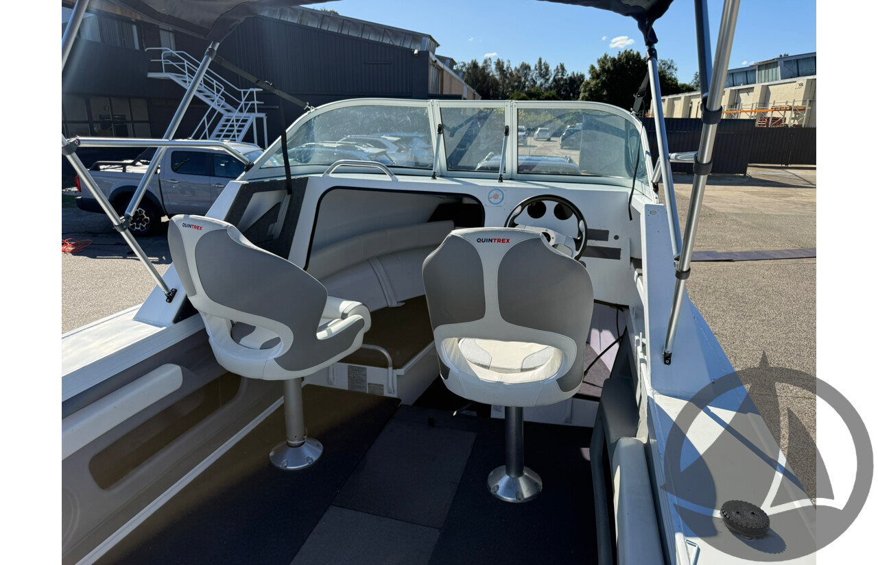 NO RESERVE - 2021 Quintrex 540 Ocean Spirit